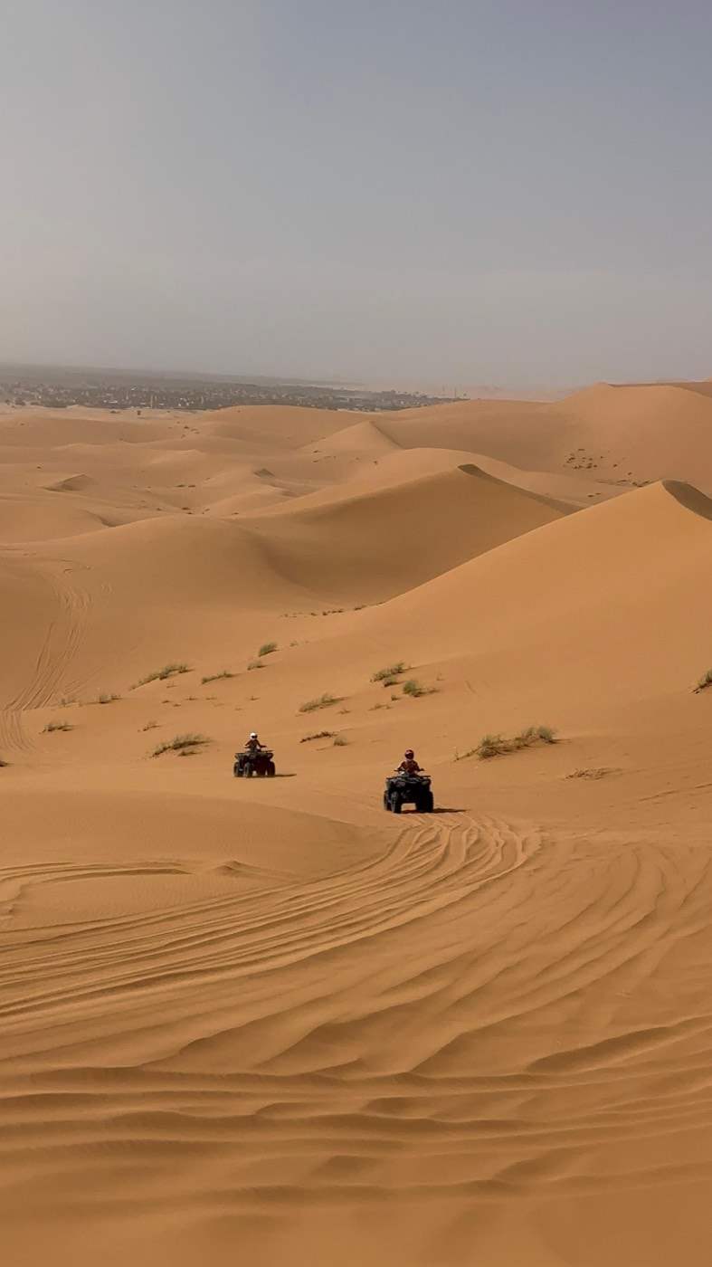 Quads in den Dünen von Merzouga