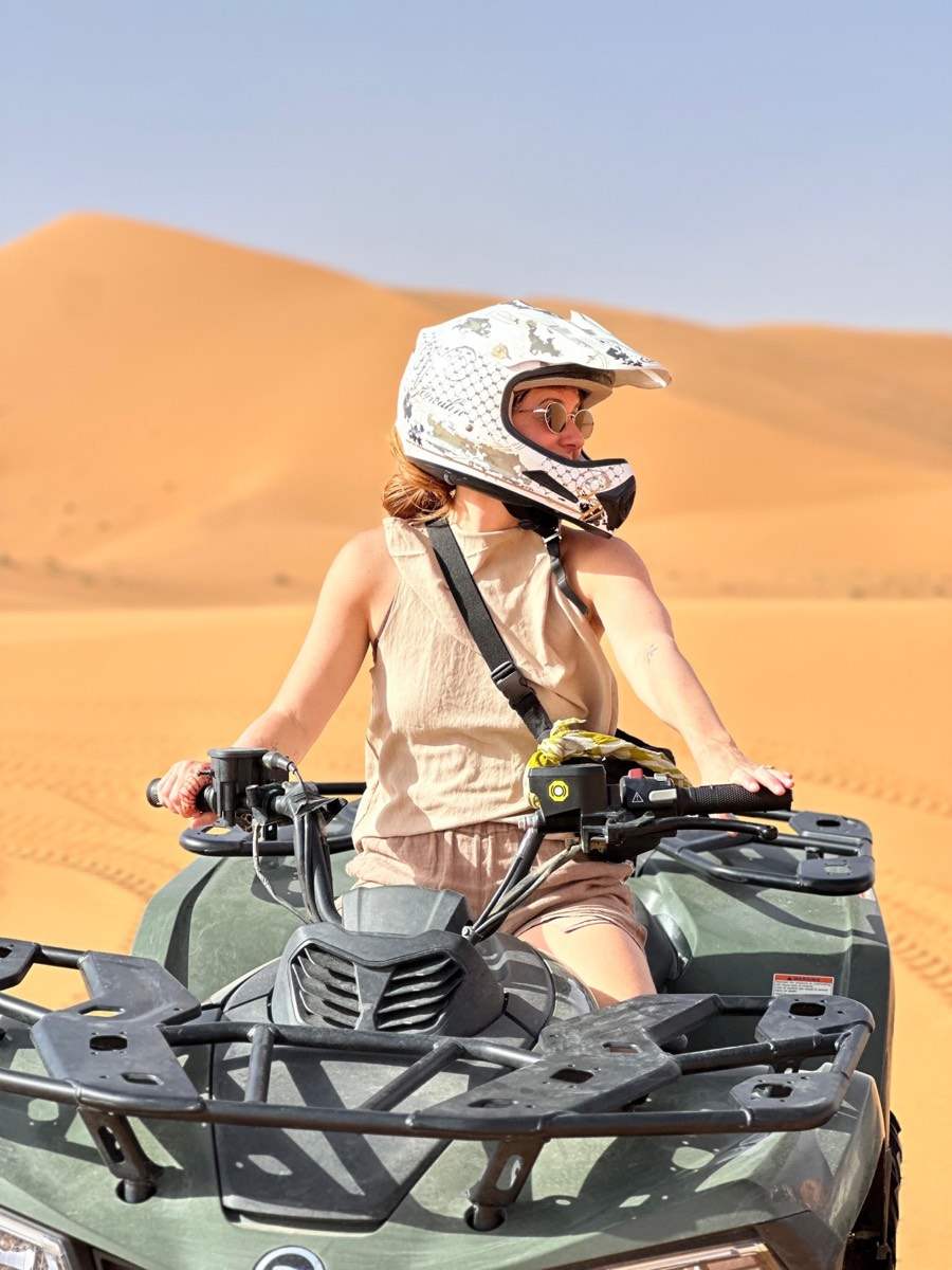 Quadfahren in den Dünen von Merzouga